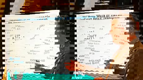 Wetskills Representative Giving A Presentation