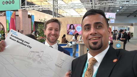 Loay And Pepijn At The Conference