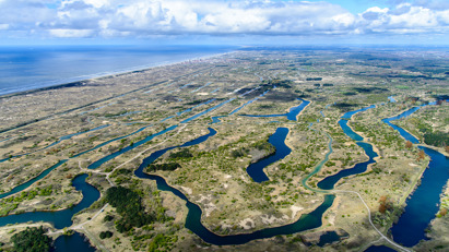 Amsterdamse Waterleidingduinen Luchtfoto