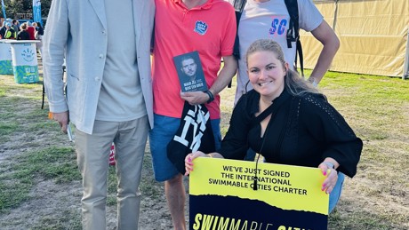 Signature Of The Swimmable Cities Charter