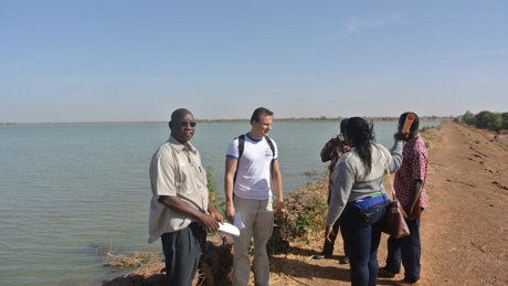 Water Reservoir Near Ouagadougou