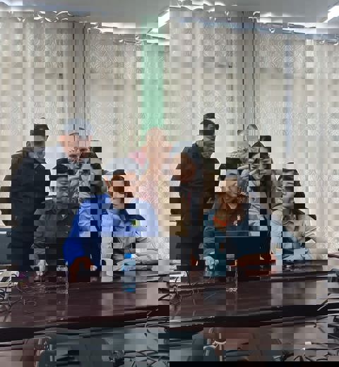 Analysing The Data At The Office