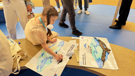 Child Participating In The Envision Your Water Resilient City Workshop (1)