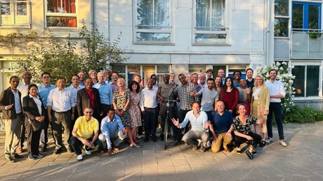 World Waternet With Its Delegations From Burkina Faso, Ethiopia, Kenya, The Palestinian Territories, And Laos