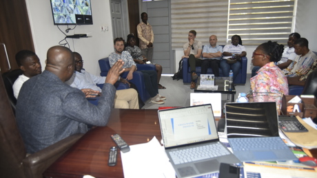 Visiting Ghana Water Institute