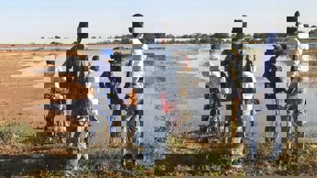 Visit Of The Invasive Plants Grubbing Activity At Loumbila Dam