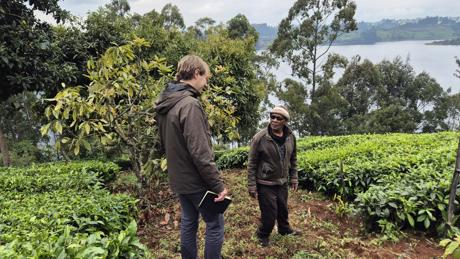 Jasper Interviewing Njururi Community Member