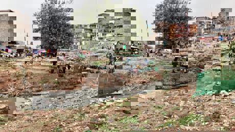 Mathare River After The Demolitions