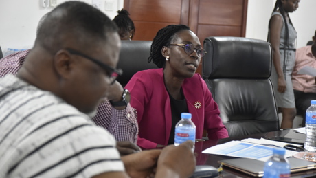 Head of the GWCL’s Low Income Support Unit Faustina Boachie