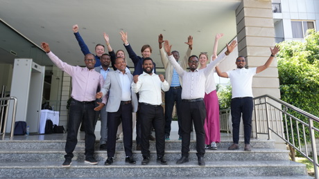 The Adama Water Utility team