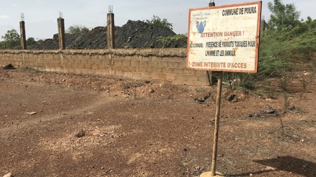 Storage Site For Mining Waste In Poura