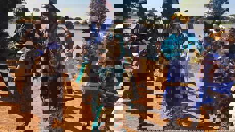 Gully Treatment Visit Upstream Of Loumbila Dam