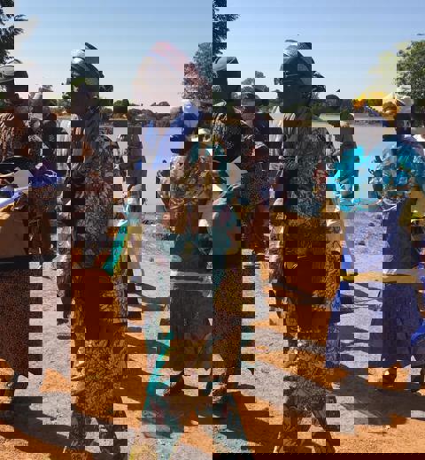 Gully Treatment Visit Upstream Of Loumbila Dam