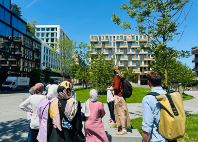 Jordanian Delegation Visiting Water Squares In The Netherlands