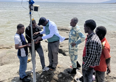 Water flow measurements