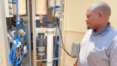 Inside The Water Kiosk