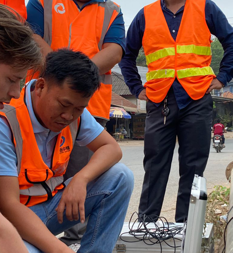 Water Flow Sensoring For GIS